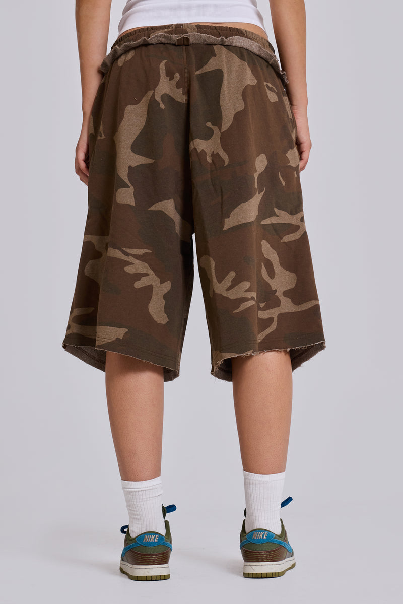 Camo Monster Jogger Shorts