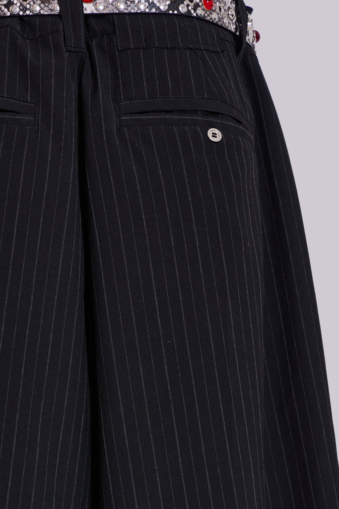 Pinstripe Goliath Shorts