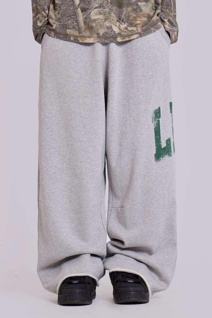 LDN Print Grey Marl Monster Joggers