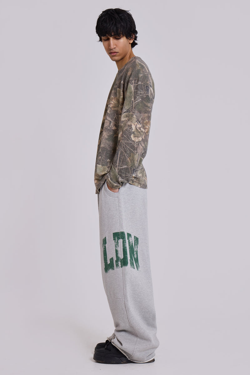 LDN Print Grey Marl Monster Joggers