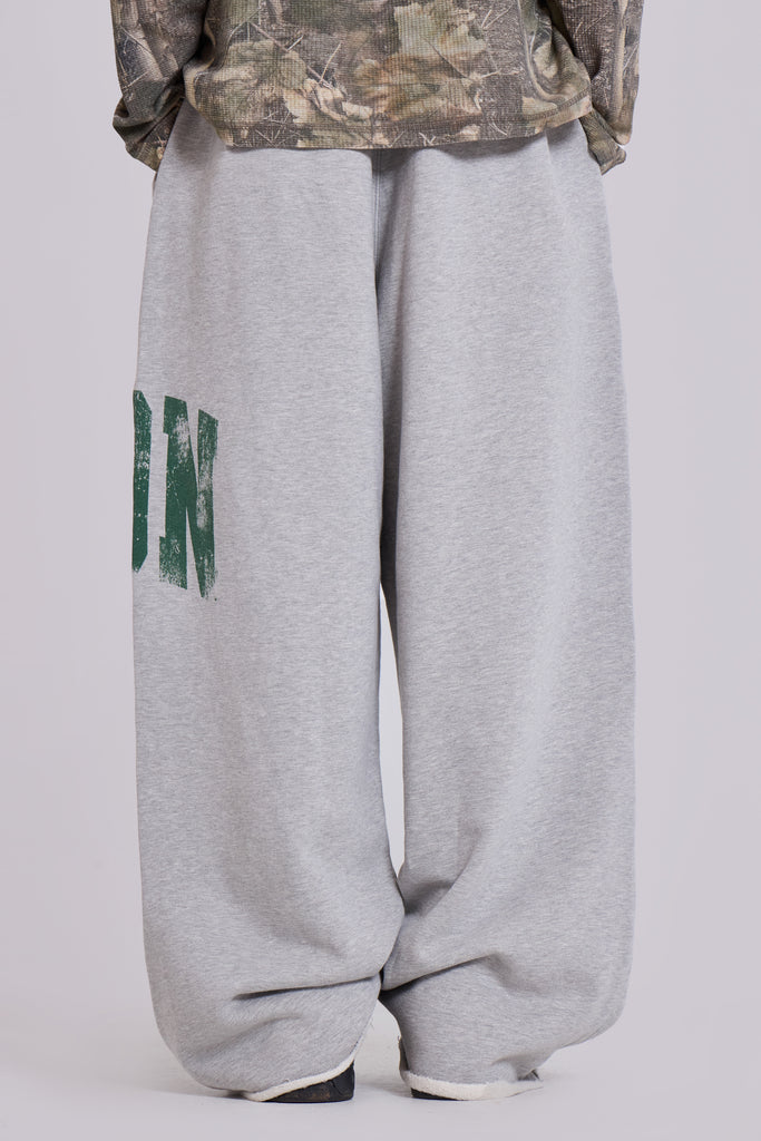 LDN Print Grey Marl Monster Joggers