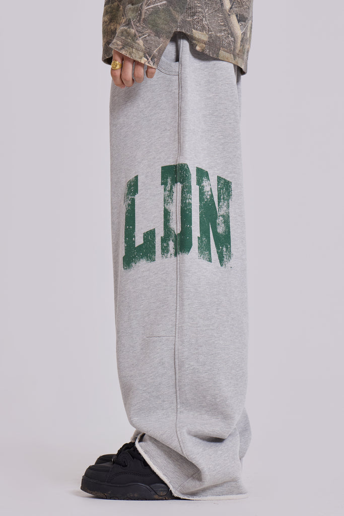 LDN Print Grey Marl Monster Joggers