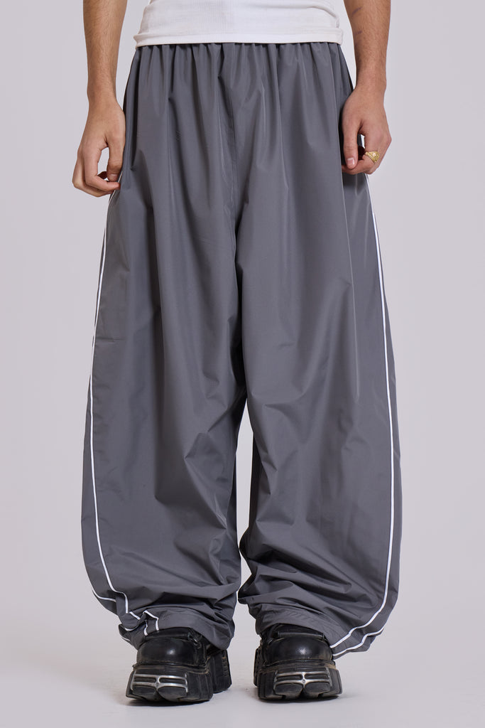 Grey Vapor Tracksuit Bottoms