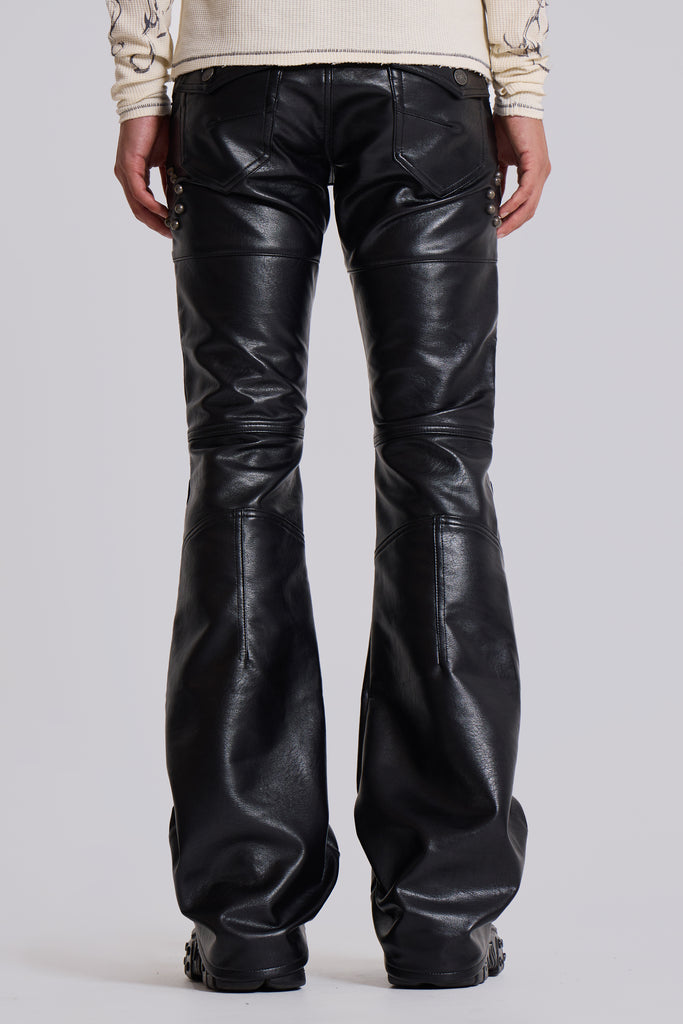 Carbon Studded Drift Bootcut Pants