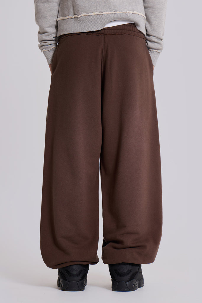 Brown Baggy Monster Joggers