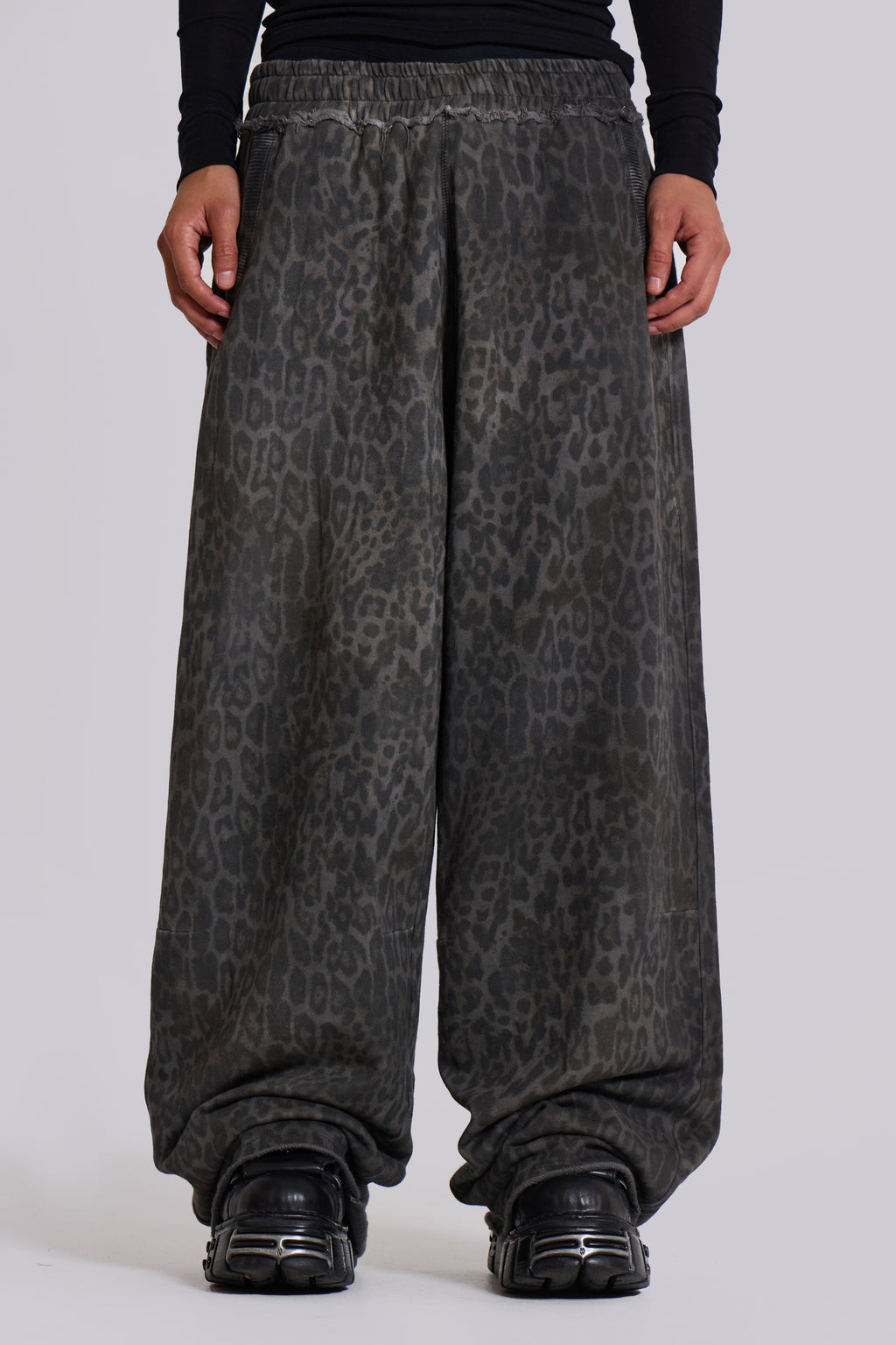 Black Camo Monster Joggers | Jaded London | Clothing