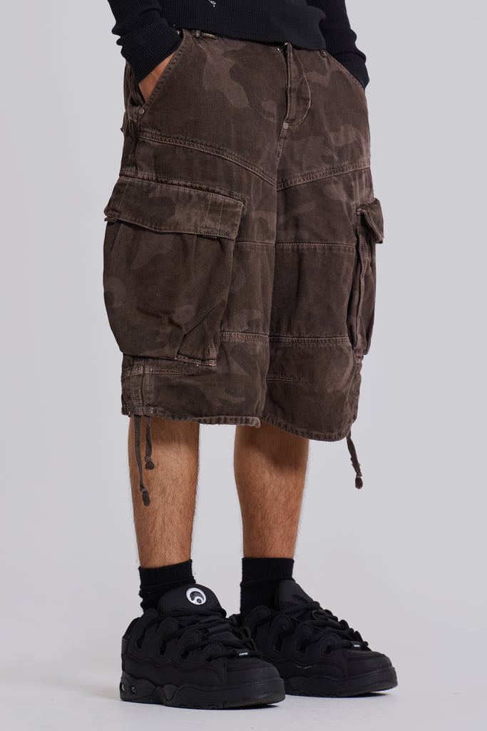 Cadet Brown Camo Shorts