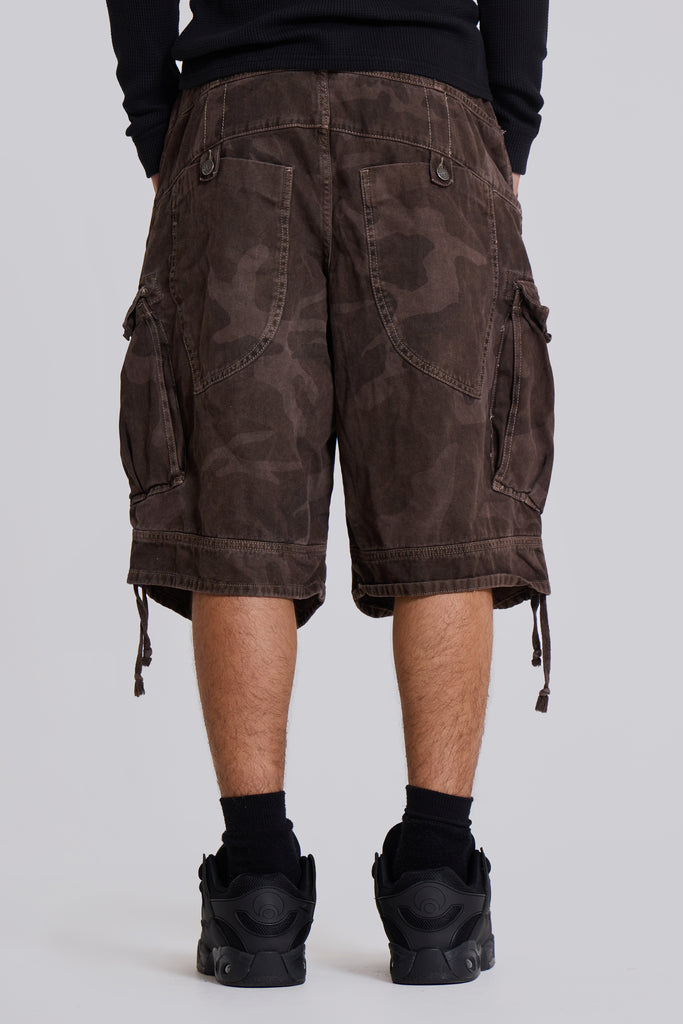 Cadet Brown Camo Shorts