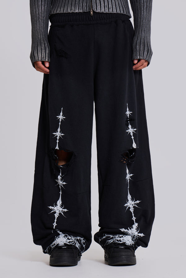 Ines Distressed Baggy Monster Joggers