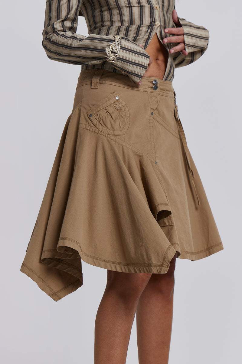 Noa Cargo Midi Skirt