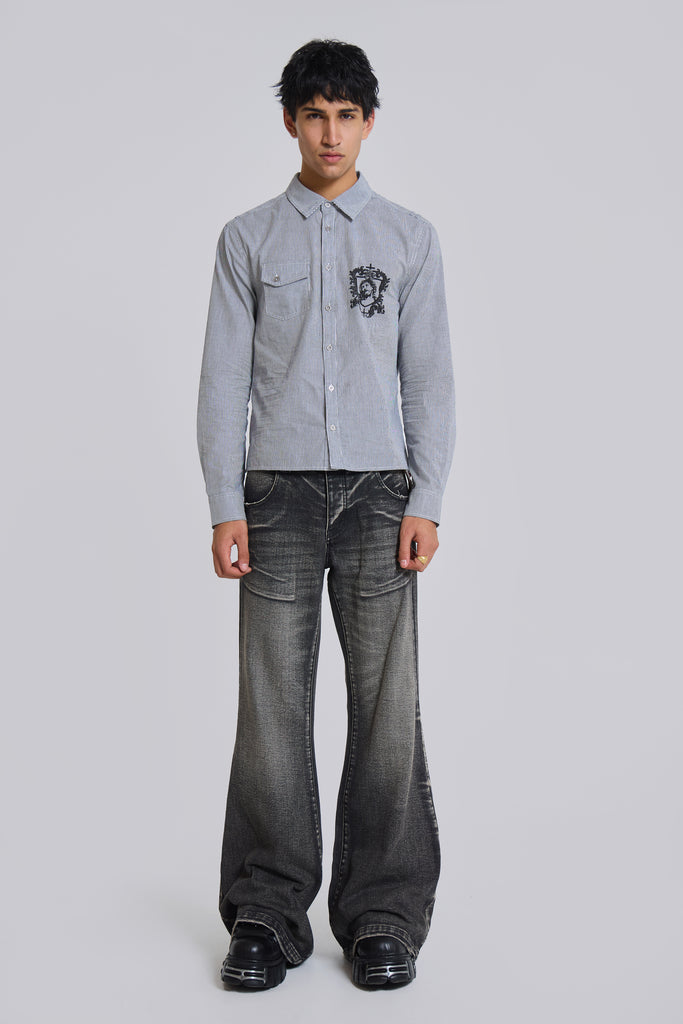 Washed Black Blaze Jeans | Jaded London | Clothing
