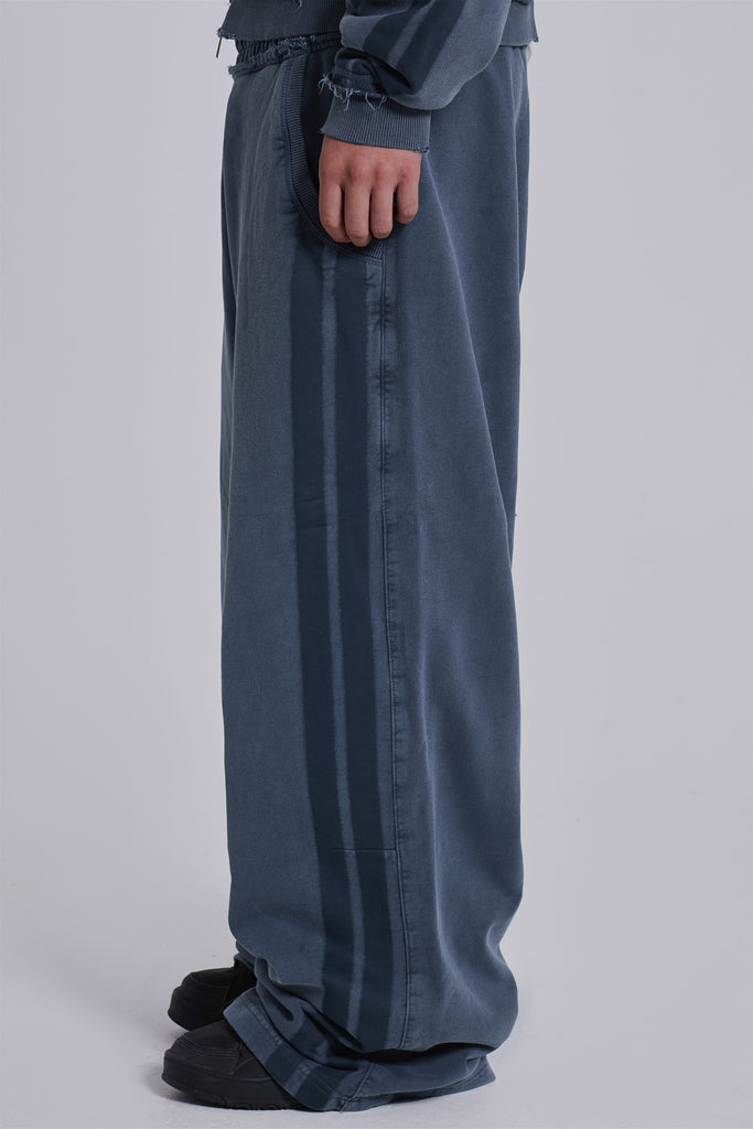 Blue Sporty Baggy Monster Joggers