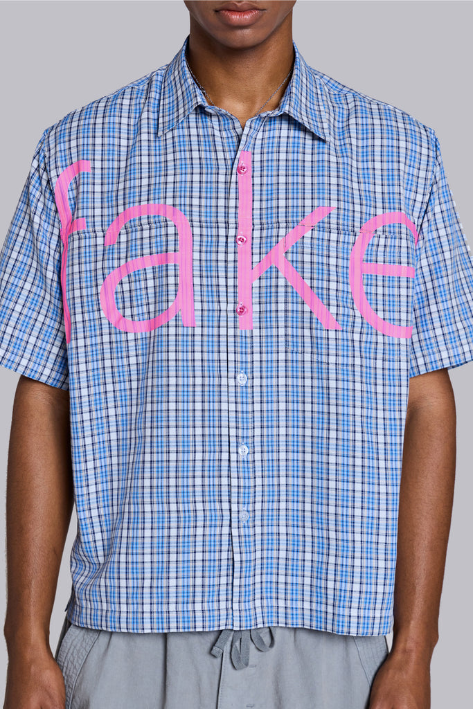 Fake Check Shirt | Jaded London | Clothing