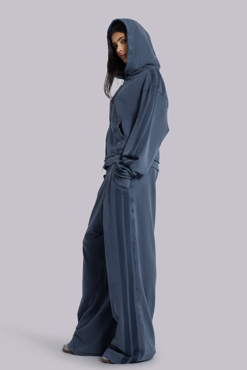 Blue Sporty Baggy Monster Joggers