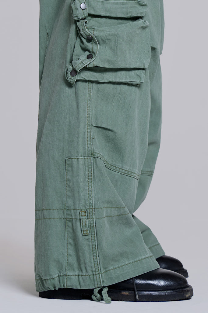 Utility Khaki Cargo Pants | Jaded London | Clothing
