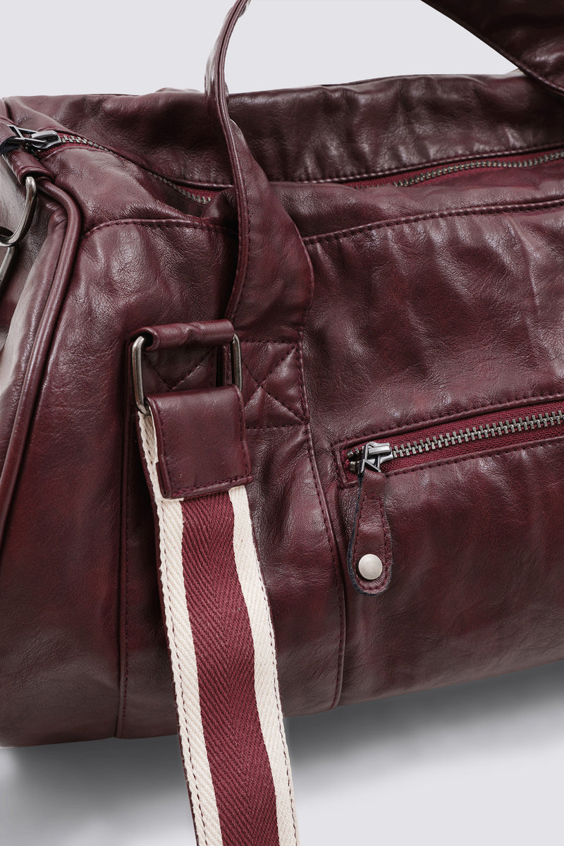 Momentum Red Duffel Bag