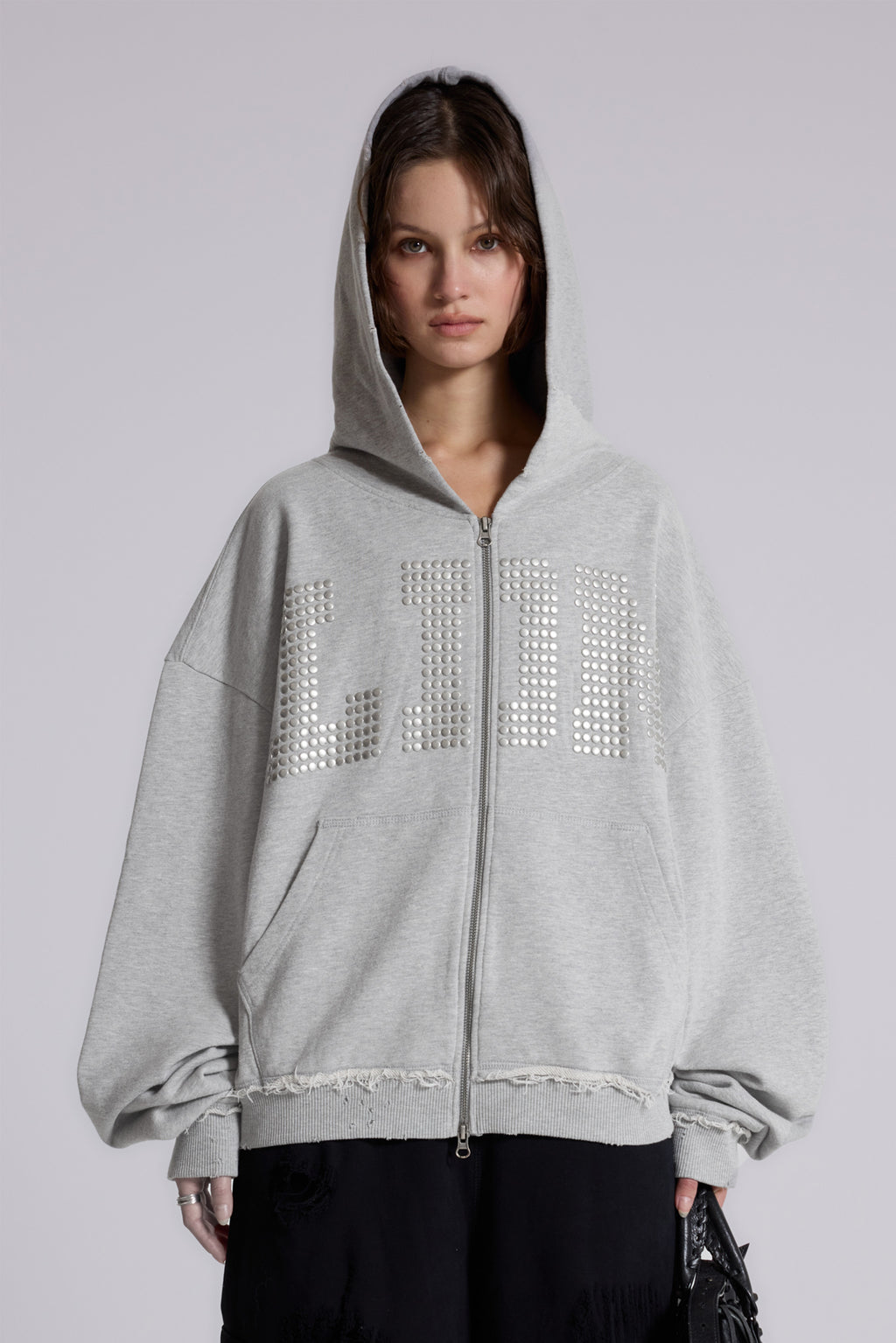 LDN Stud Monster Hoodie | Jaded London | Clothing