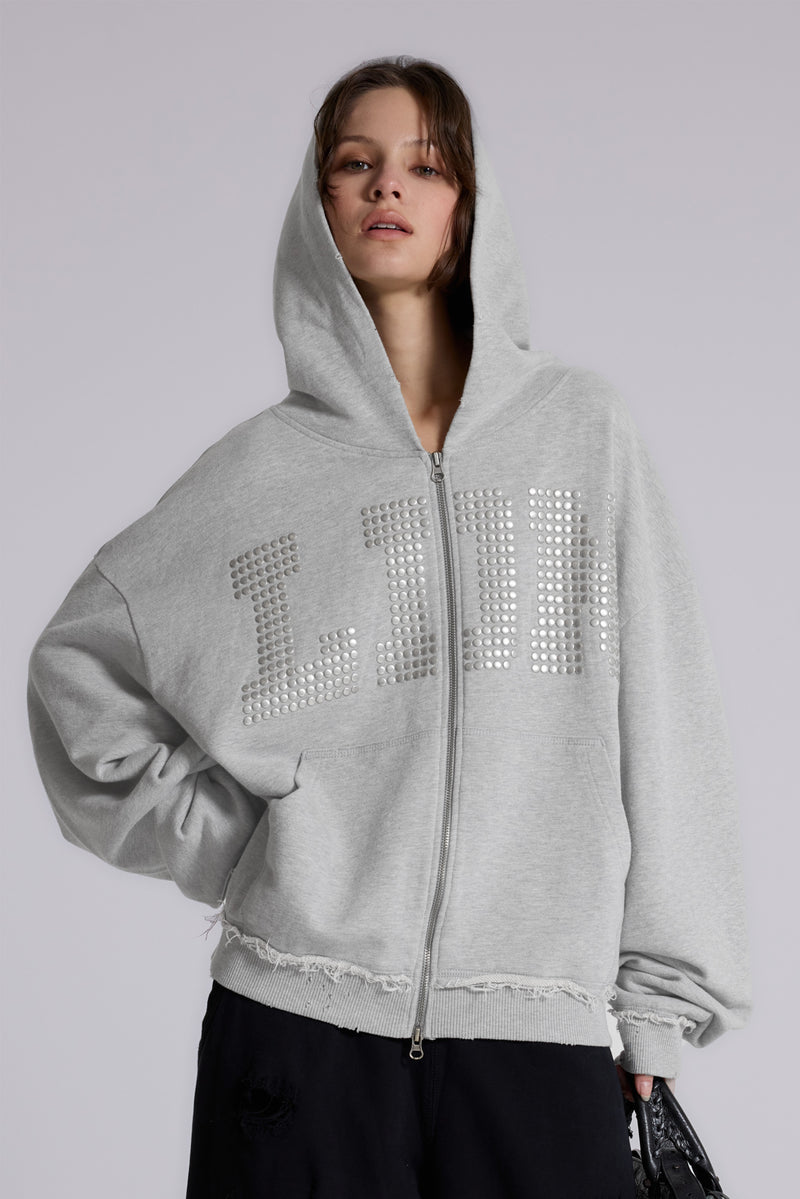 LDN Stud Monster Hoodie