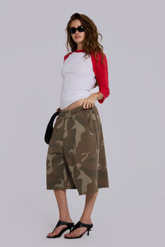 Camo Monster Jogger Shorts - XXS / Camo