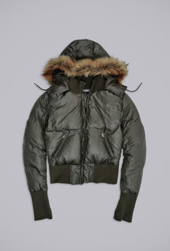 Khaki Mercury Jacket - XS / Green