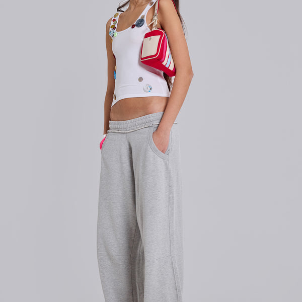 Shop Grey Marl Monster Joggers | Jaded London | Clothing
