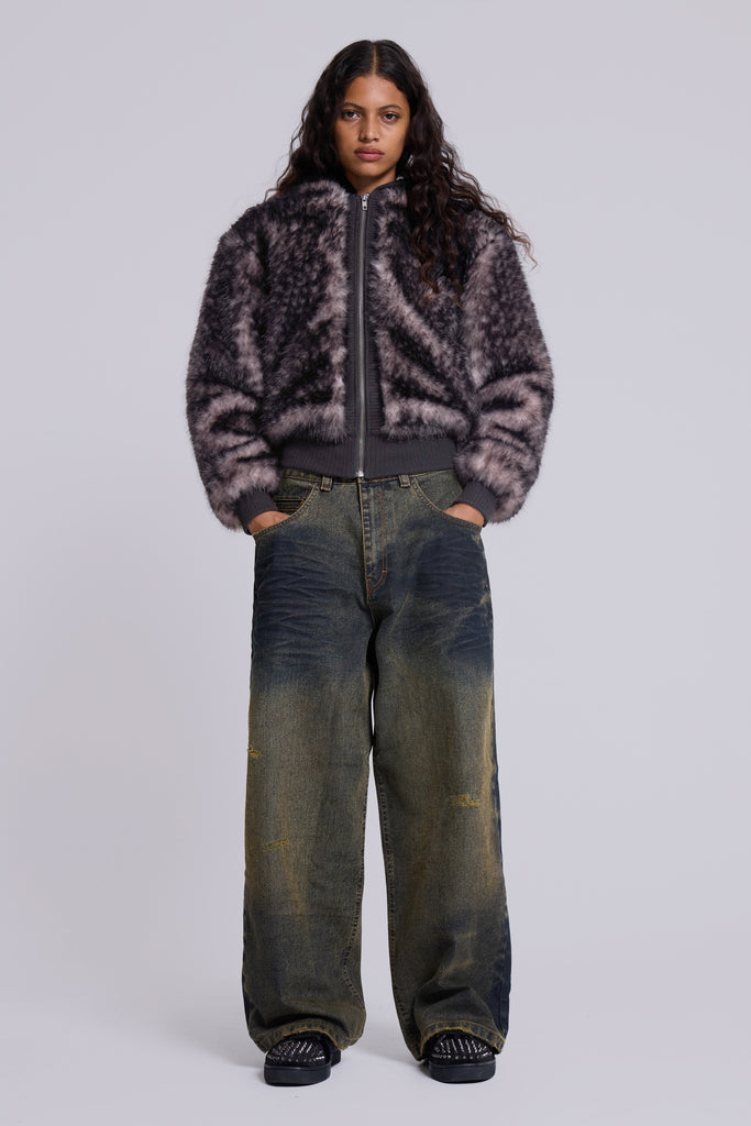 Biome Faux Fur Jacket