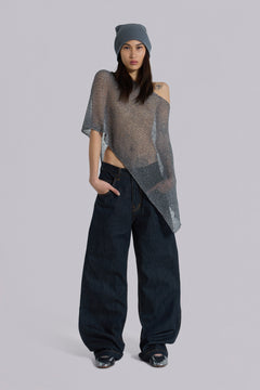 Indigo Axis Jeans - W26 / Blue / 32in
