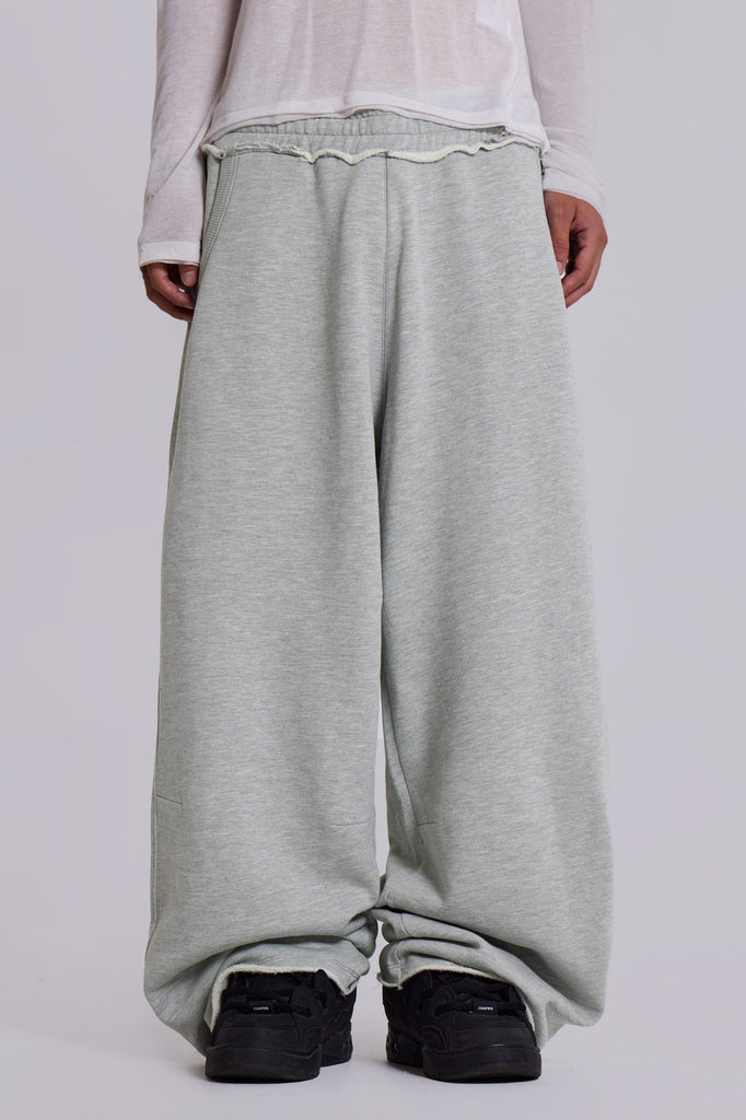 Shop Grey Marl Monster Joggers | Jaded London | Clothing