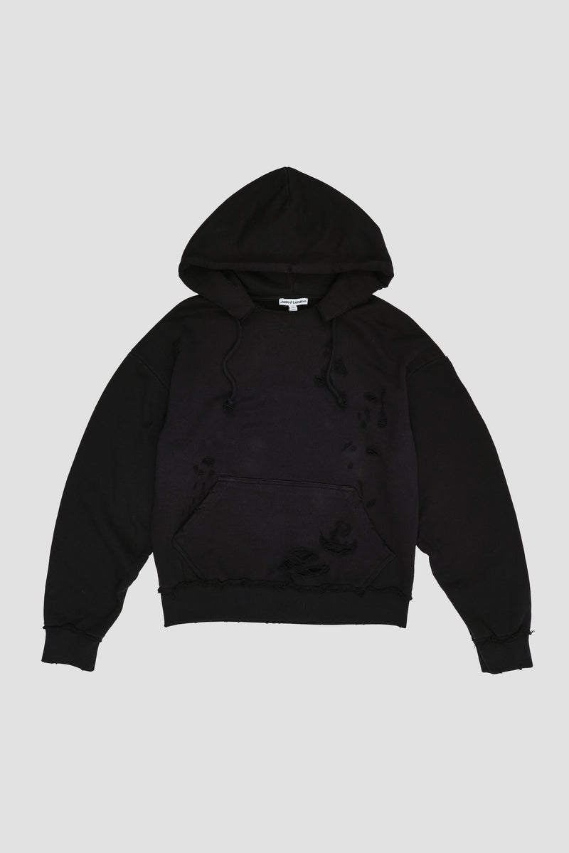 هودي Pullover Bitten باللون الأسود