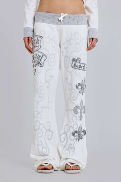 Rock Revival Graphic Studded Joggers – view 1