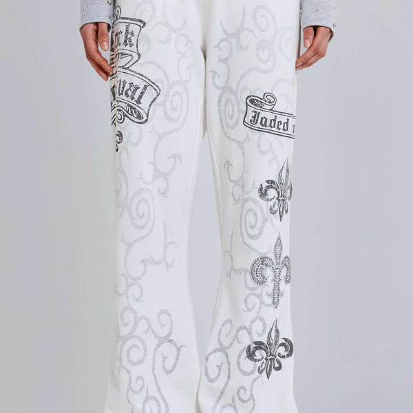 Rock Revival Graphic Studded Joggers | Jaded London