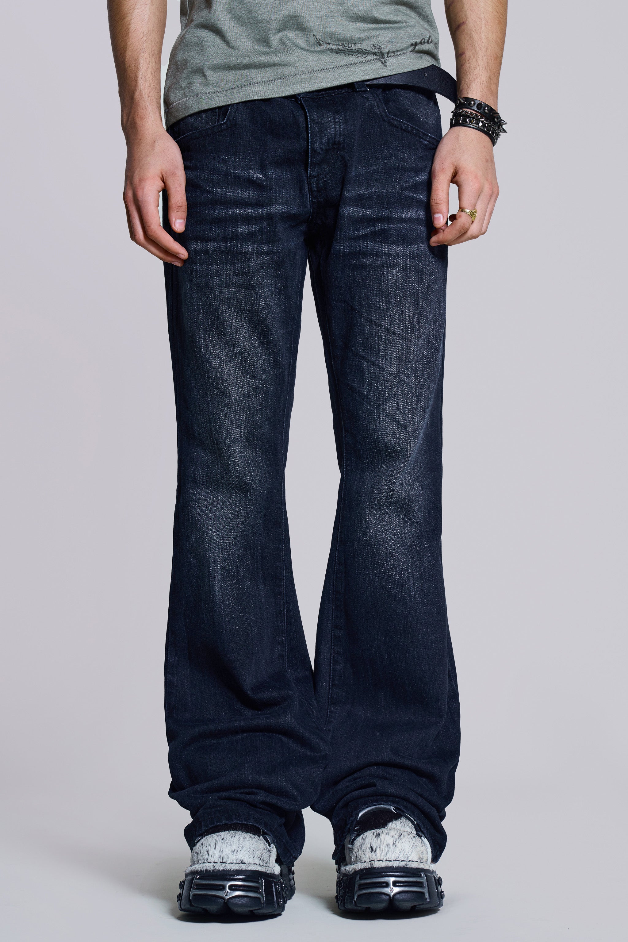 Bootcut Flared & Bootcut Jeans for Men | Men's Ripped Bootcut Jeans