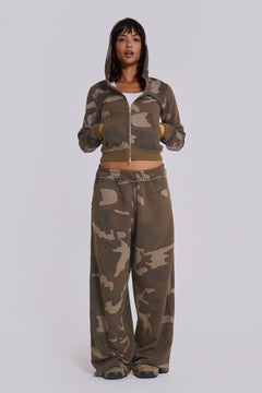 Camo Baggy Monster Joggers - XL / Green