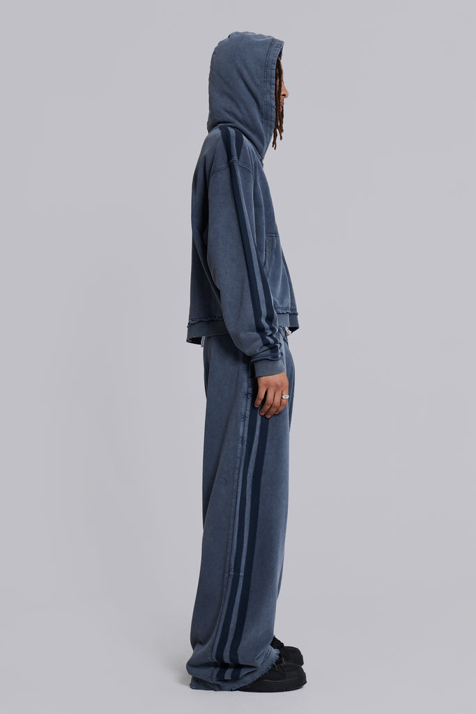 Blue Sporty Baggy Monster Hoodie