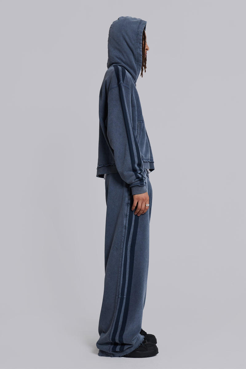 Blue Sporty Baggy Monster Hoodie