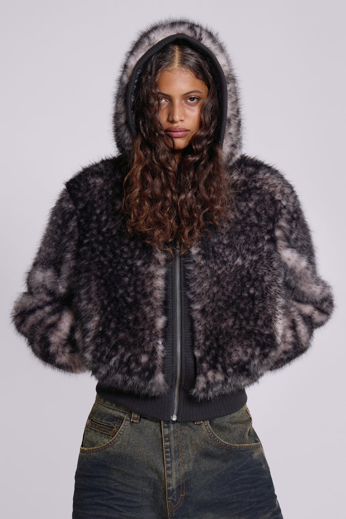 Biome Faux Fur Jacket