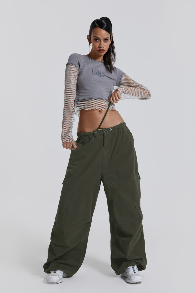 jaded london parachute pants khaki シュプリーム オンライン公式 ...