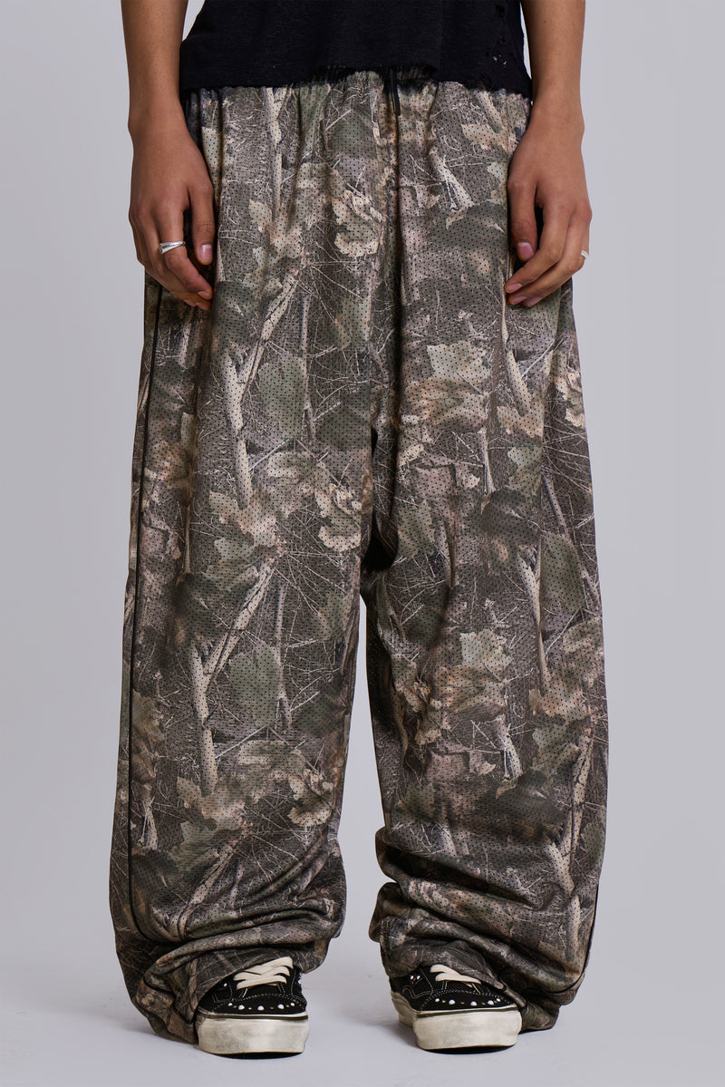 Forest Camo Mesh Vapor Tracksuit Bottoms