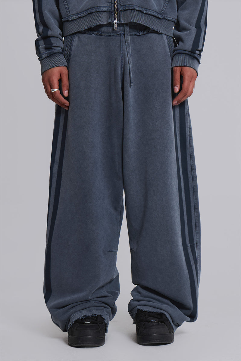 Blue Sporty Baggy Monster Joggers