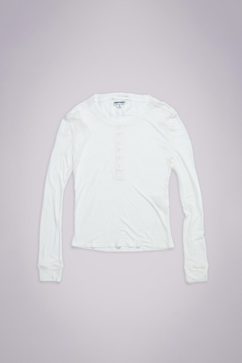 White Haze Long Sleeve Top