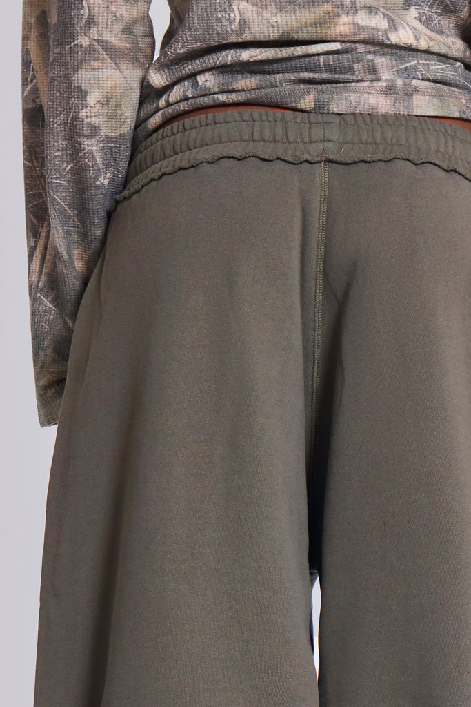 Military Green Baggy Monster Joggers