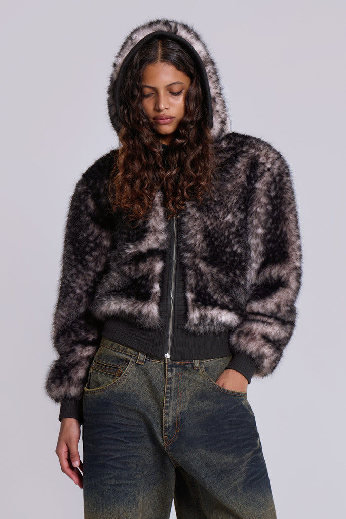 Biome Faux Fur Jacket