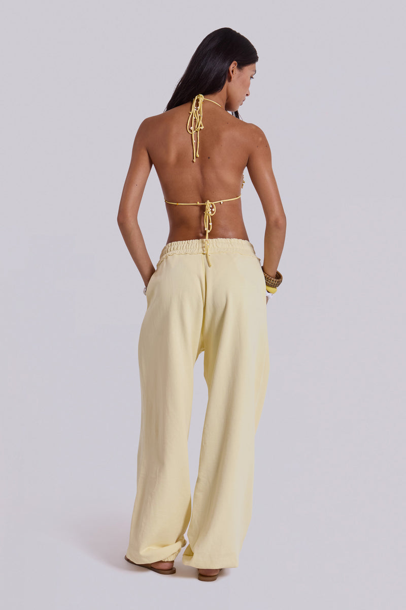 Custard Cuffed Baggy Monster Joggers