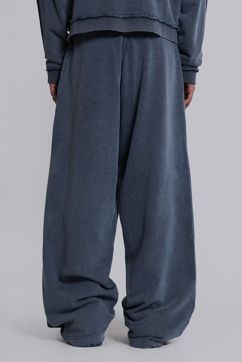 Blue Sporty Baggy Monster Joggers