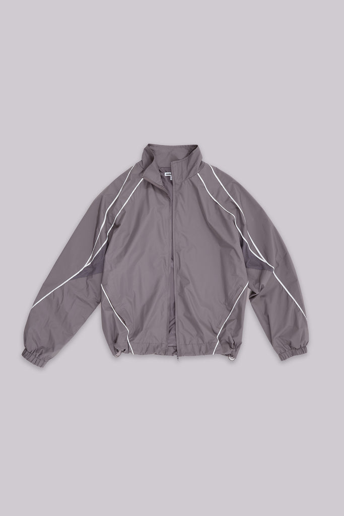 Grey Vapor Tracksuit Top