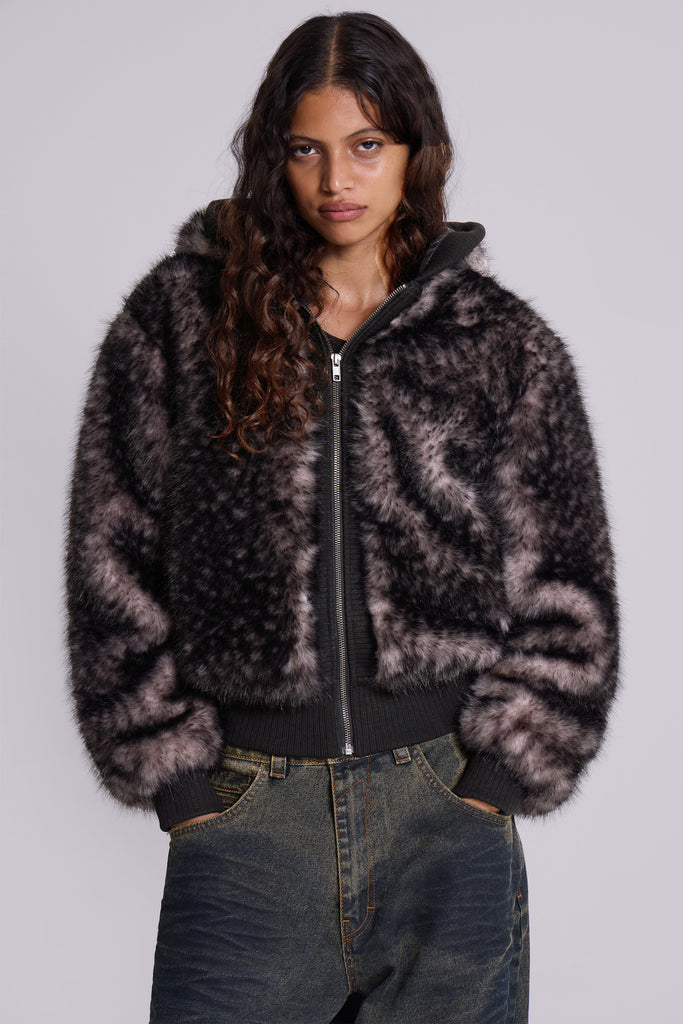 Biome Faux Fur Jacket