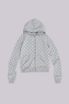 Grey Polkadot Hoodie – view 1