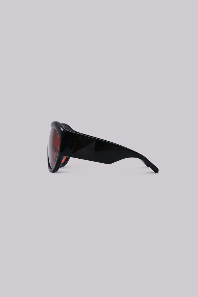 Noctra XL Stud Sunglasses in Damson