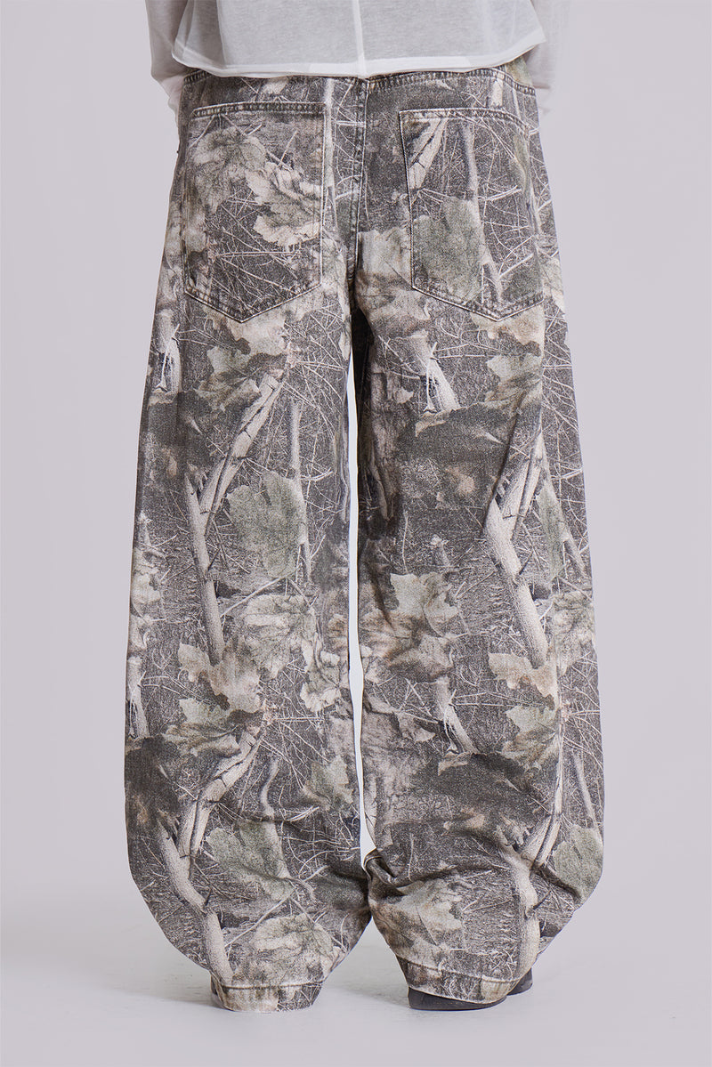 Woodland Camo Colossus Baggy Jeans