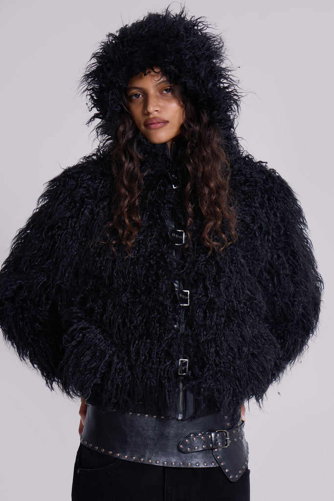 Black Matte Mendoza Jacket